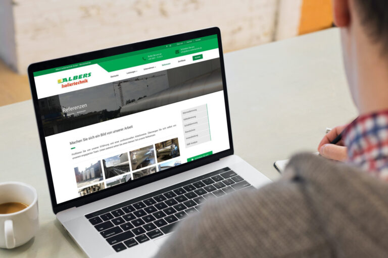 Website erstellen lassen - WebsiteWerk - Webdesign-Referenzen - Albers Isoliertechnik - Ibbenbüren