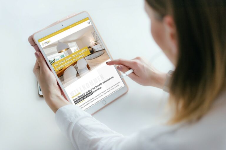 Website erstellen lassen - WebsiteWerk - Webdesign-Referenzen - HOMEstagingRUHR - Bochum