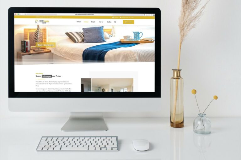 Website erstellen lassen - WebsiteWerk - Webdesign-Referenzen - HOMEstagingRUHR - Bochum