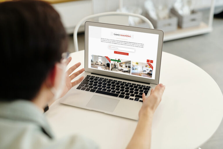 Website erstellen lassen - WebsiteWerk - Webdesign-Referenzen - Gerdt Menne Immobilien - Bochum