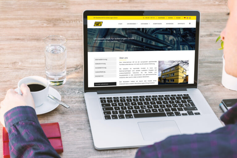 Website erstellen lassen - WebsiteWerk - Webdesign-Referenzen - GFI Gesellschaft für Isolierungen GmbH - Dortmund