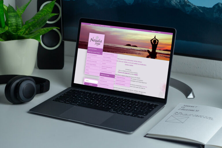 Website erstellen lassen - WebsiteWerk - Webdesign-Referenzen - Nayala Yoga - Egweil