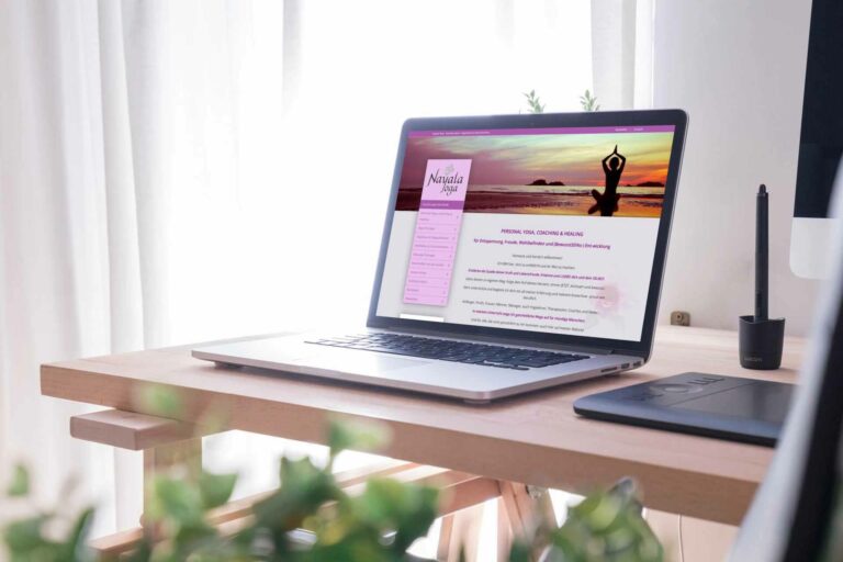 Website erstellen lassen - WebsiteWerk - Webdesign-Referenzen - Nayala Yoga - Egweil