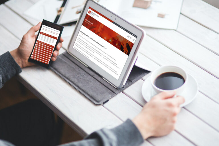 Website erstellen lassen - Websitewerk - Webdesign-Referenzen - Tonkünstlerverband Bayern e.V. - München