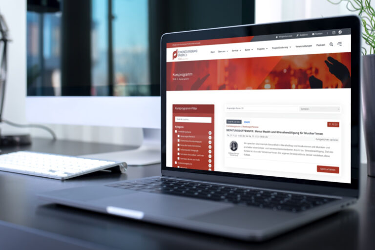 Website erstellen lassen - Websitewerk - Webdesign-Referenzen - Tonkünstlerverband Bayern e.V. - München