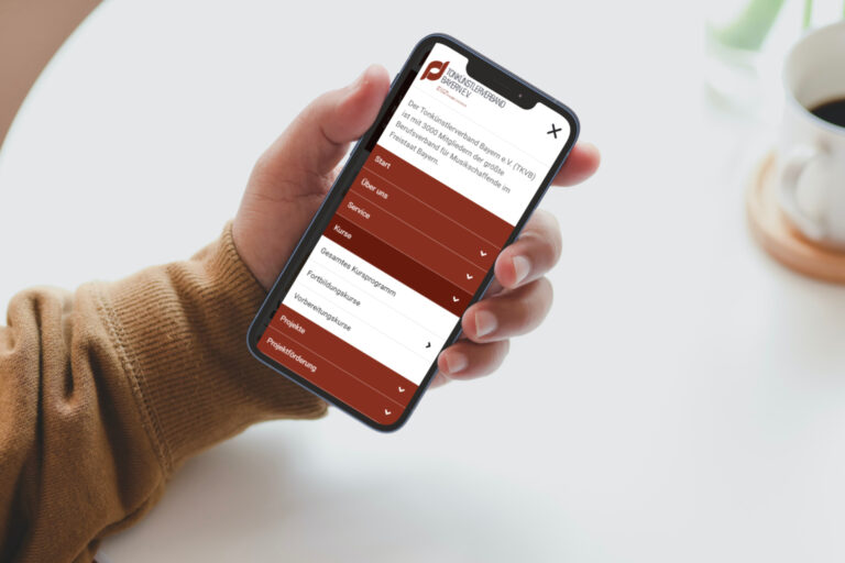 Website erstellen lassen - Websitewerk - Webdesign-Referenzen - Tonkünstlerverband Bayern e.V. - München